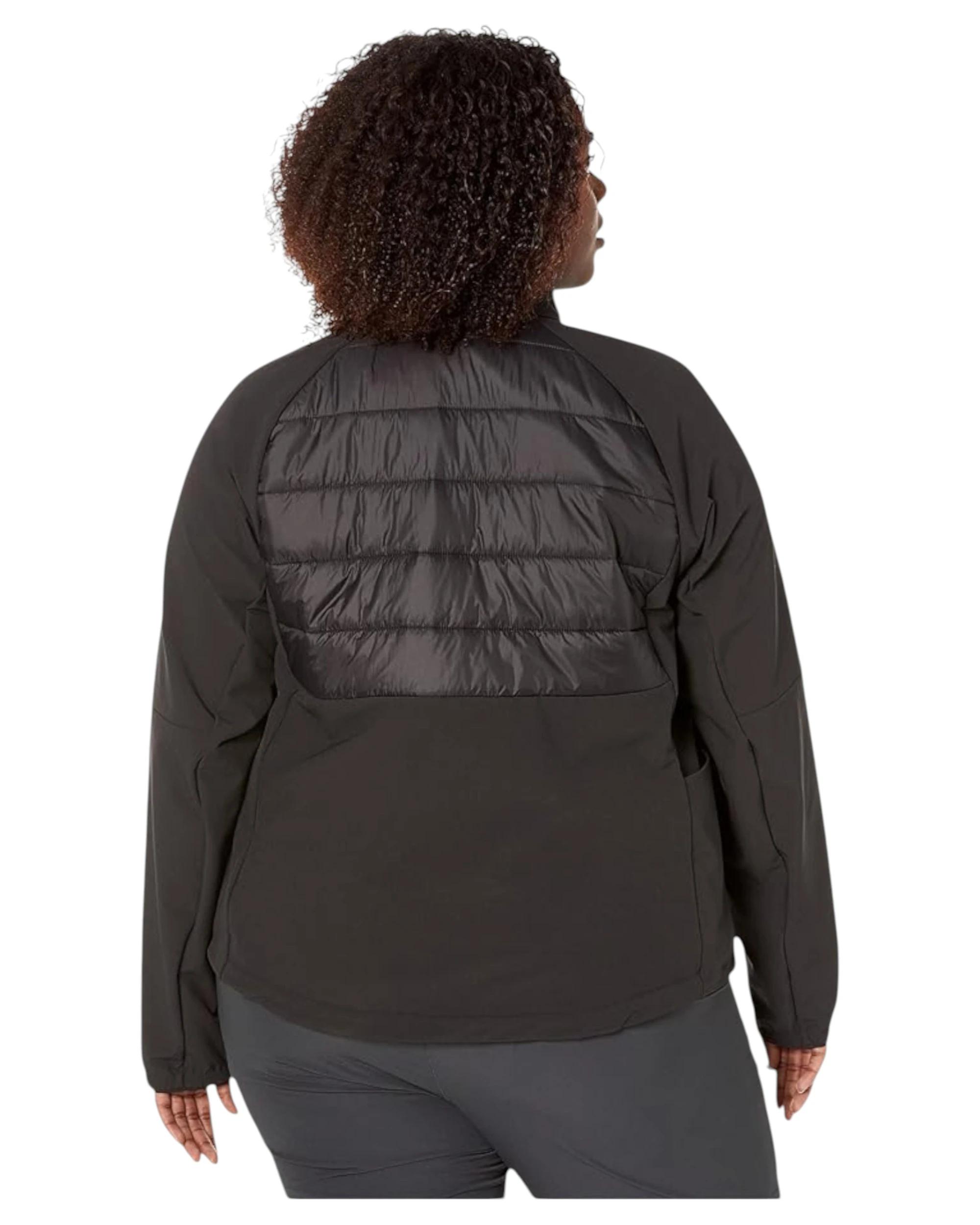 4 The North Face Womens Plus Size Shelter Cove Black Hybrid Jacket BLACK, 4 of 4