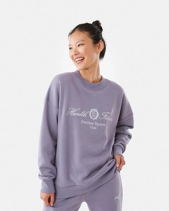 Everlast Womens Street Oversized Crew Sweatshirt