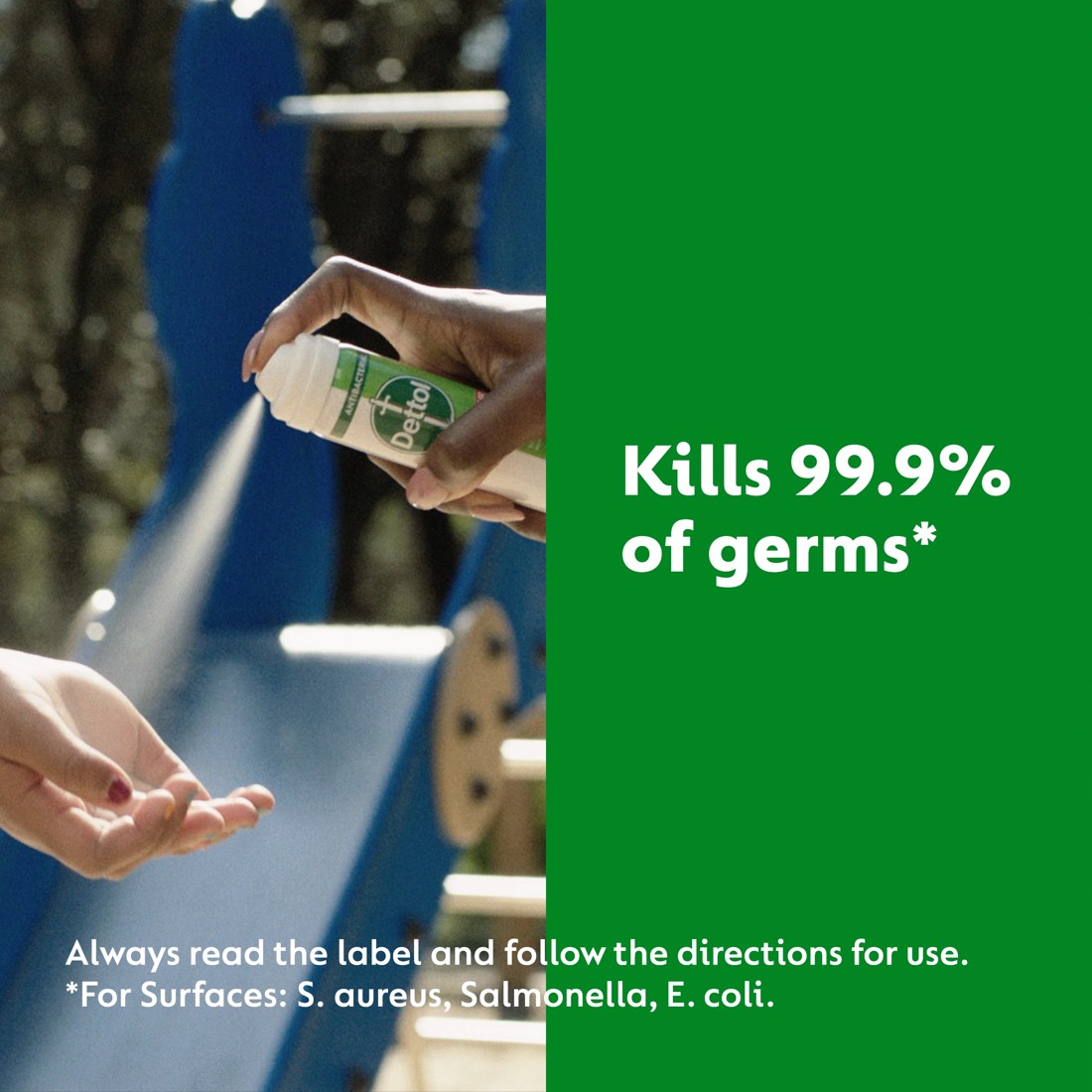 3 Dettol 2-in-1 Hand and Surface Sanitiser Spray 90ml - Aloe Vera, 3 of 6