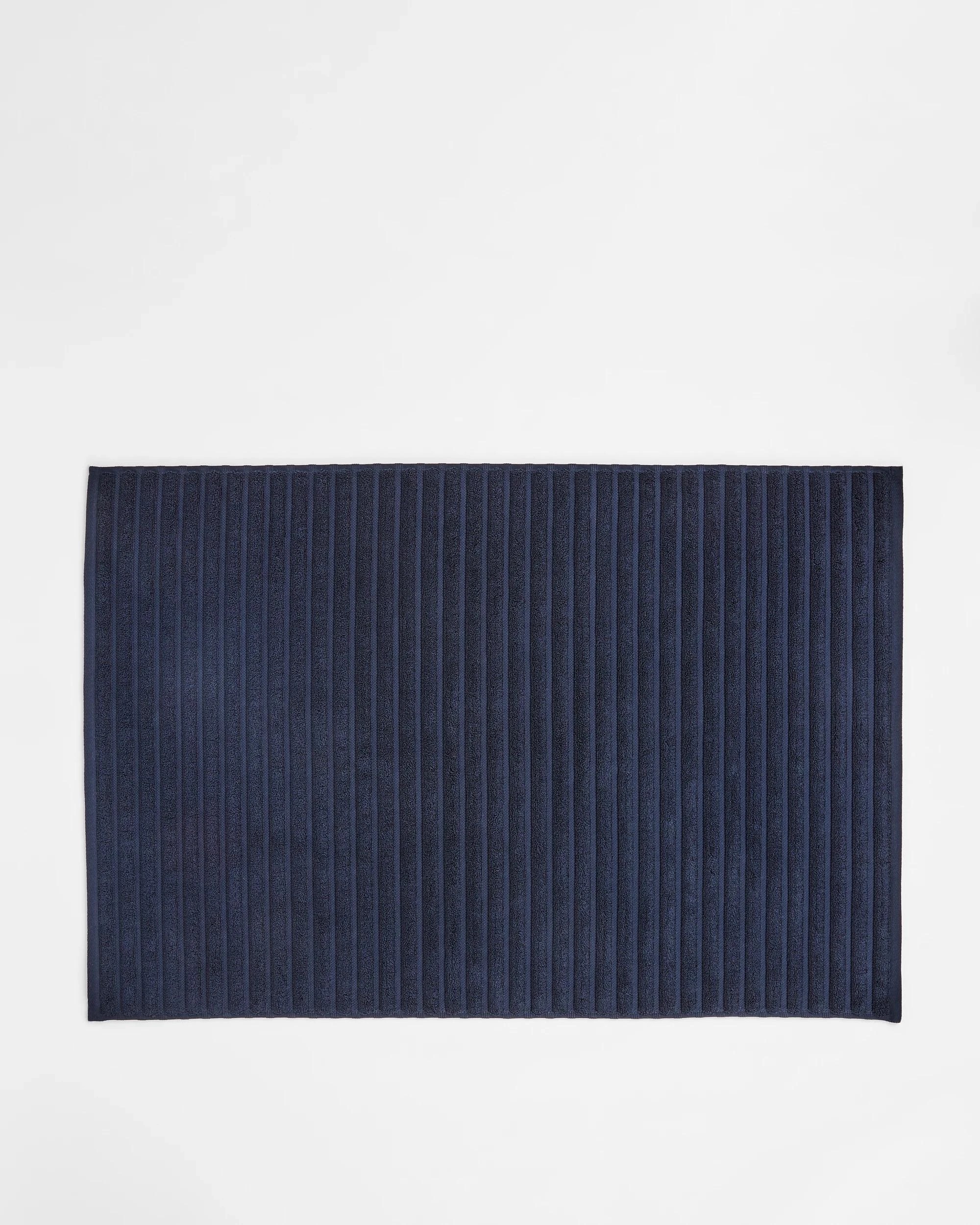 1 Target Luxury Egyptian Cotton Pile Bath Mat - Blue, 1 of 2