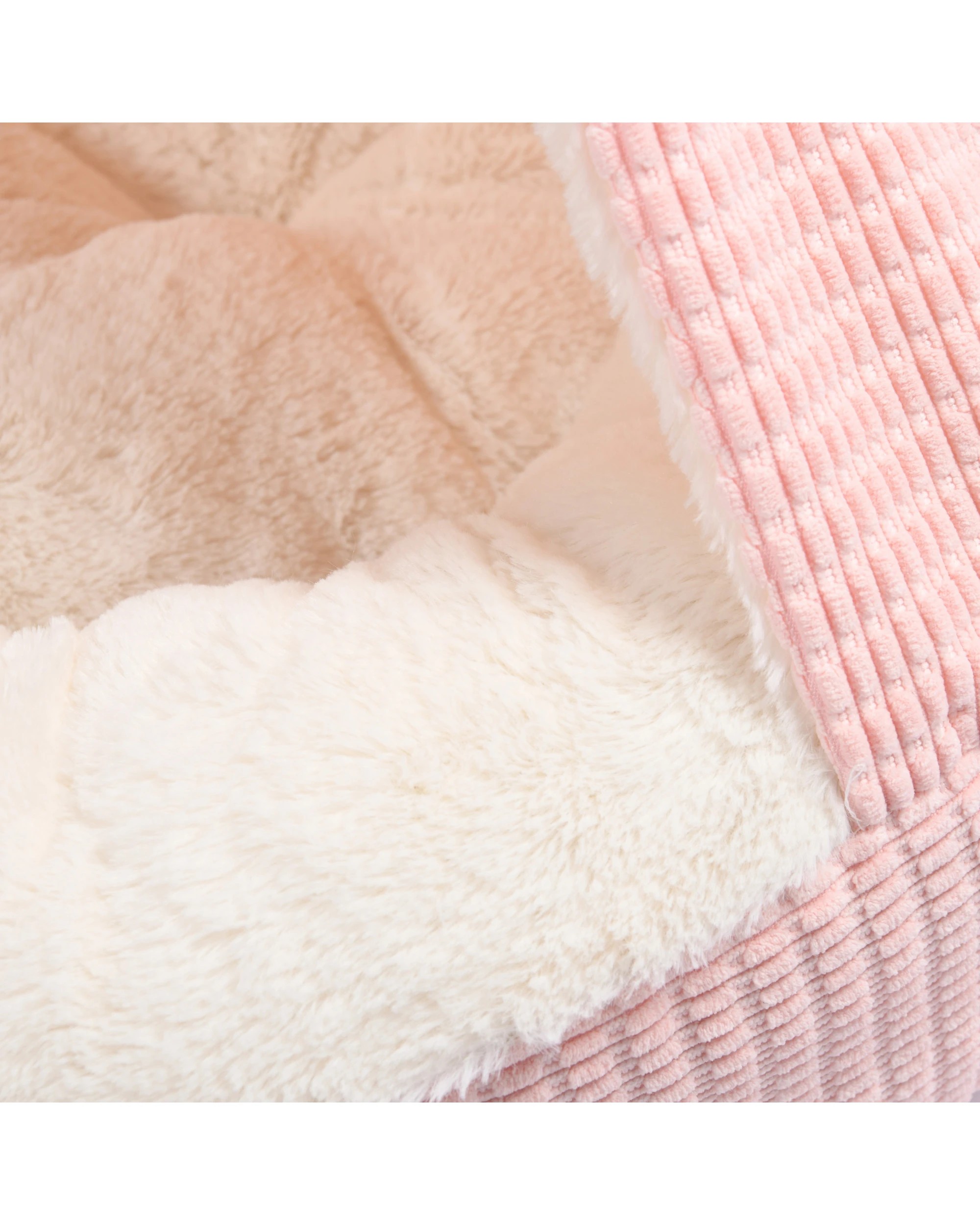 10 Charlie's Snookie Hooded Calming Dog Bed Small - Pink, 10 of 10
