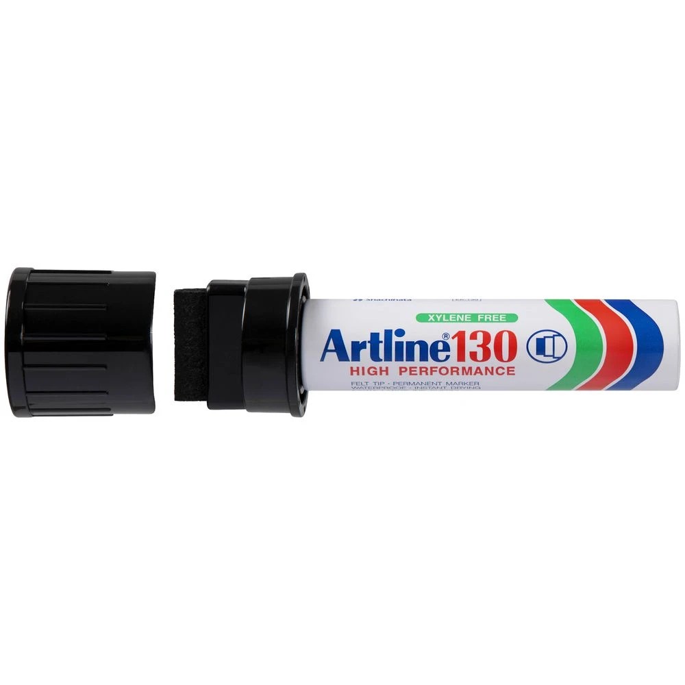 3 Artline 130 Permanent Marker Black, 3 of 5