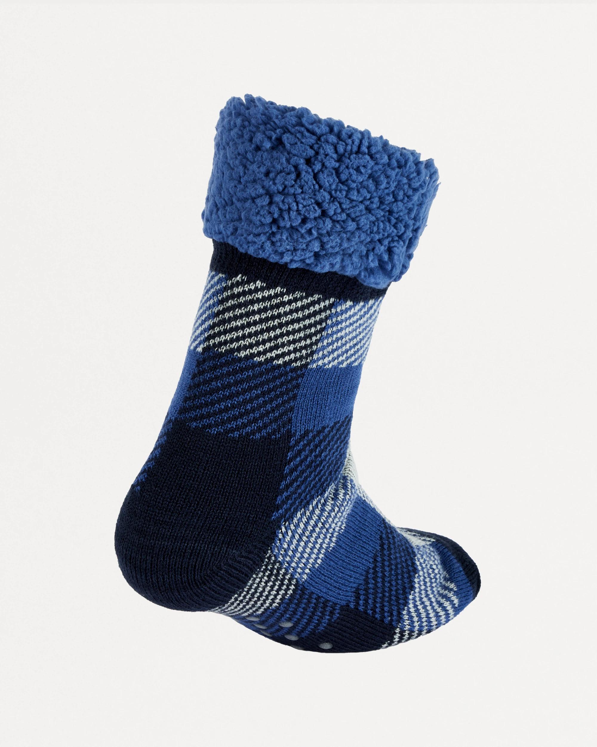 2 Sherpa Lined Home Socks Arthurchek, 2 of 3
