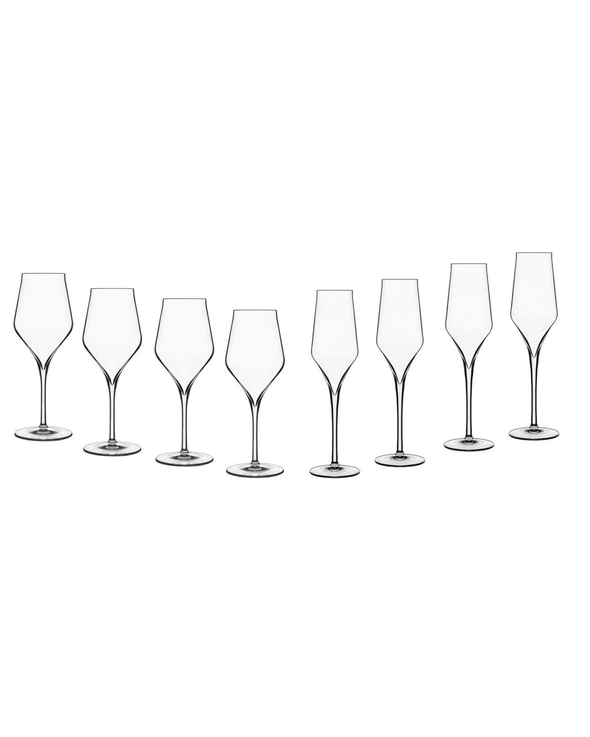 3 Luigi Bormioli Supremo Chardonnay Glass 350ml - Set of 4 - Clear, 3 of 4