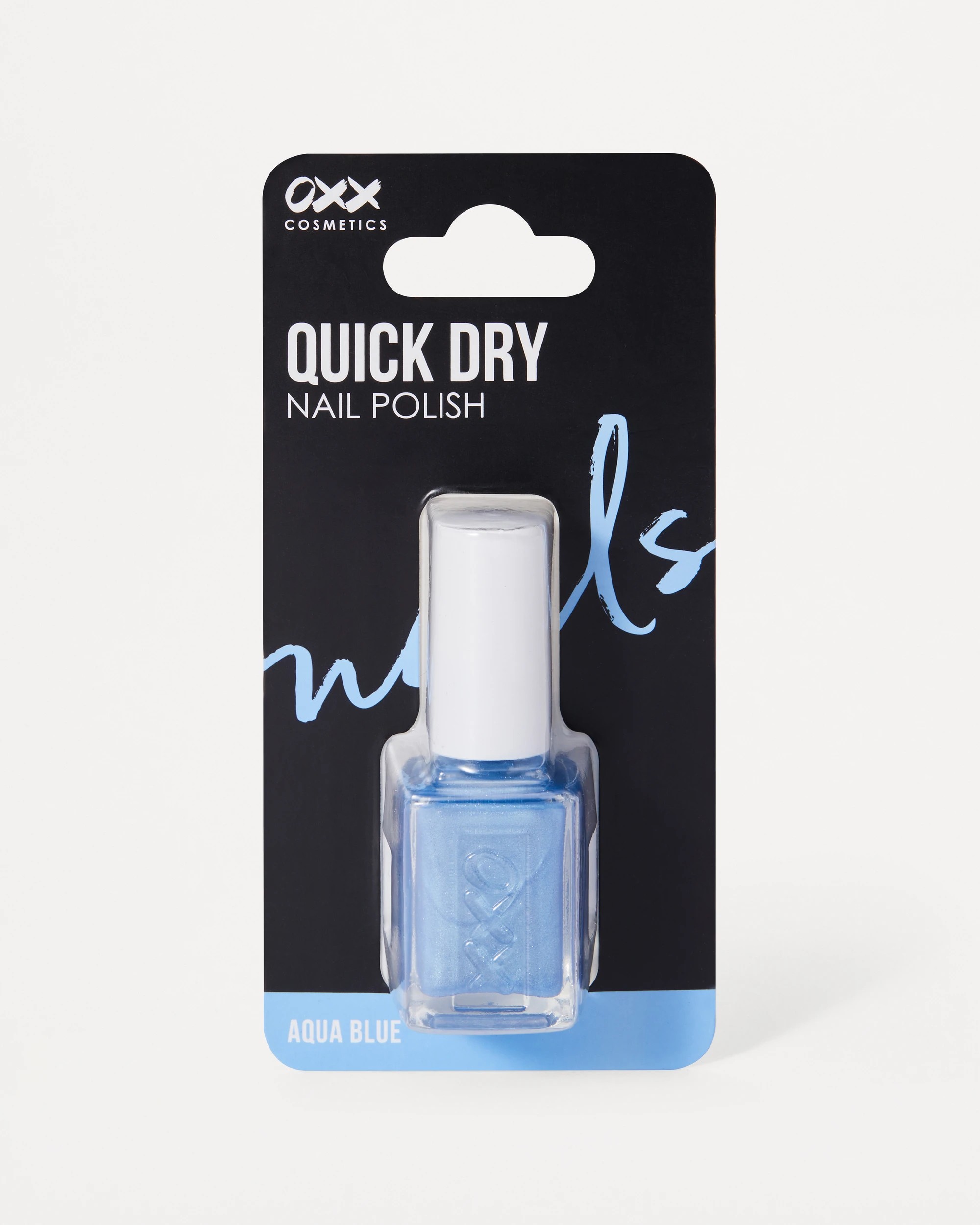 6 OXX Cosmetics Quick Dry Nail Polish - Aqua Blue, 6 of 7
