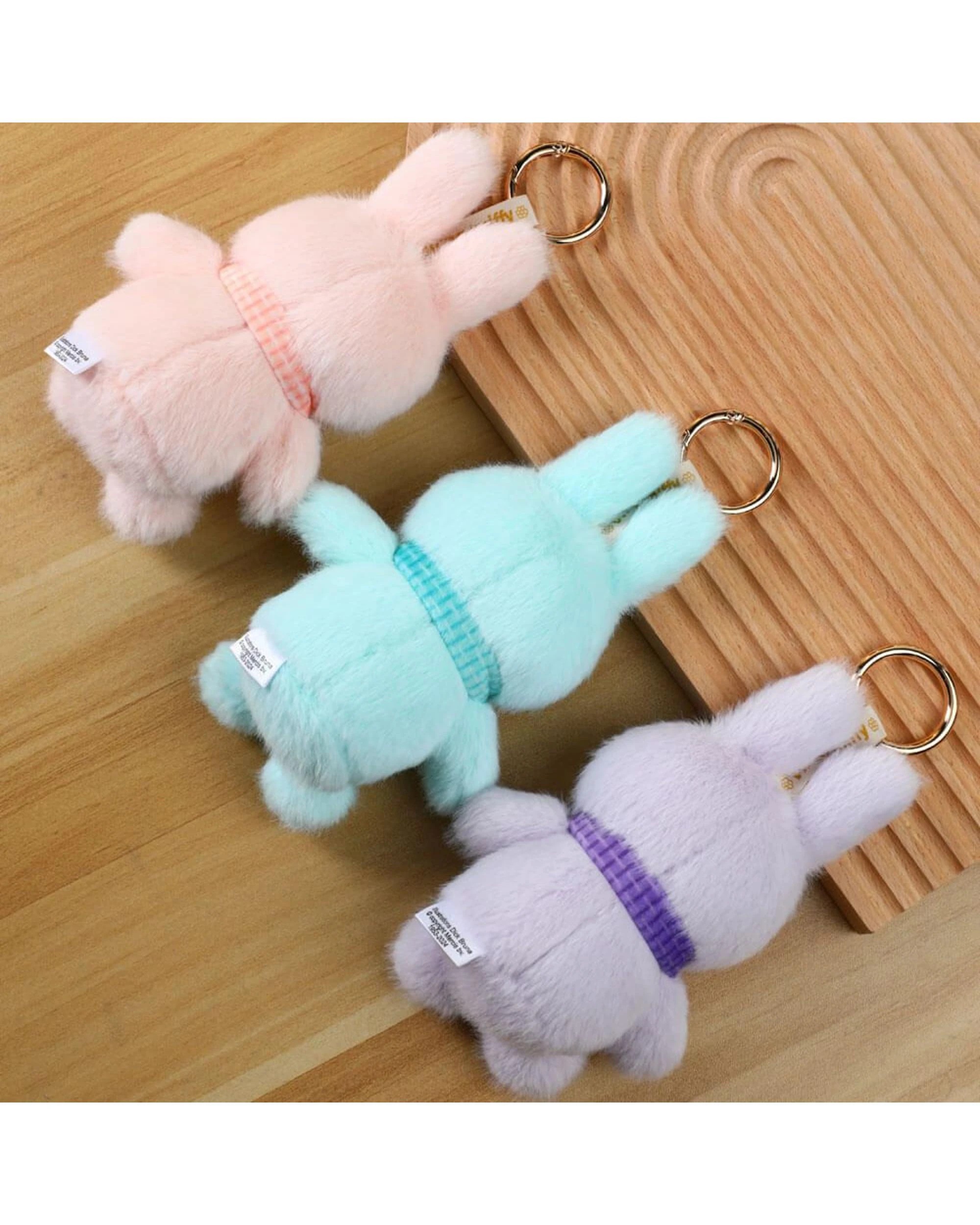 5 Miffy Sitting Plush Keychain Blind Box, 5 of 5