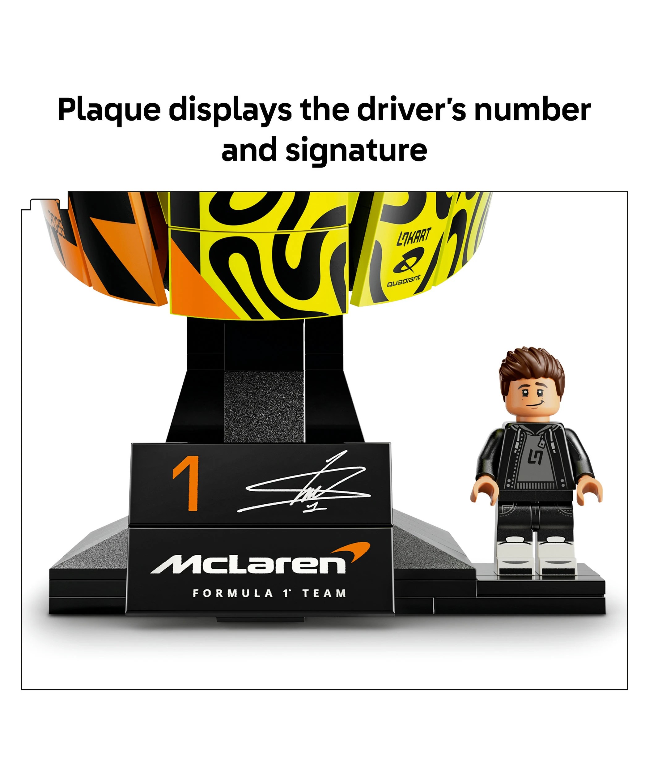 6 LEGO Editions McLaren Mastercard F1 Team Lando Norris Helmet 43023, 6 of 11