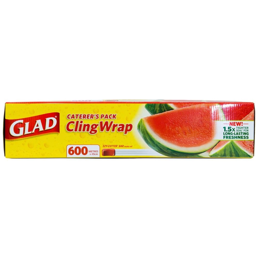 1 Glad Wrap in Dispenser 45cm x 600m, 1 of 2
