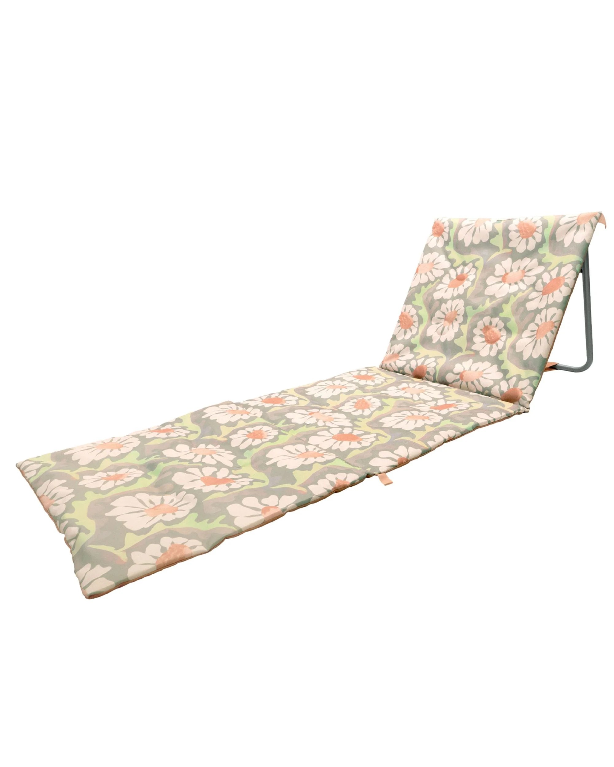 1 Bambury Sadie Foldable Carry Strap Padded Beach Lounger - Multi, 1 of 4