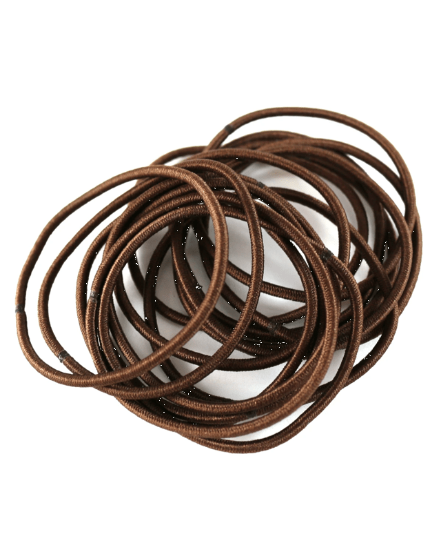 16 Pack Brown Snagless Elas