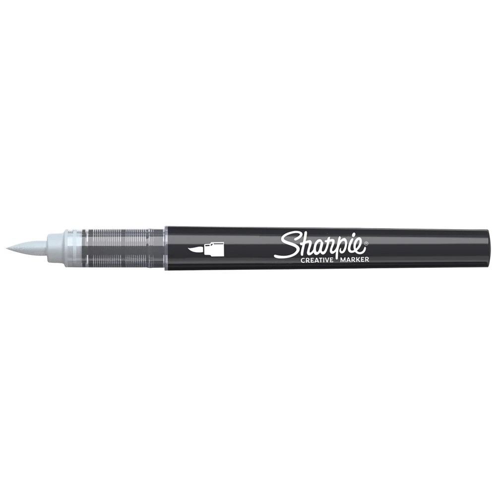 1 Sharpie Creative Acrylic Brush Marker Cool Grey, 1 of 6