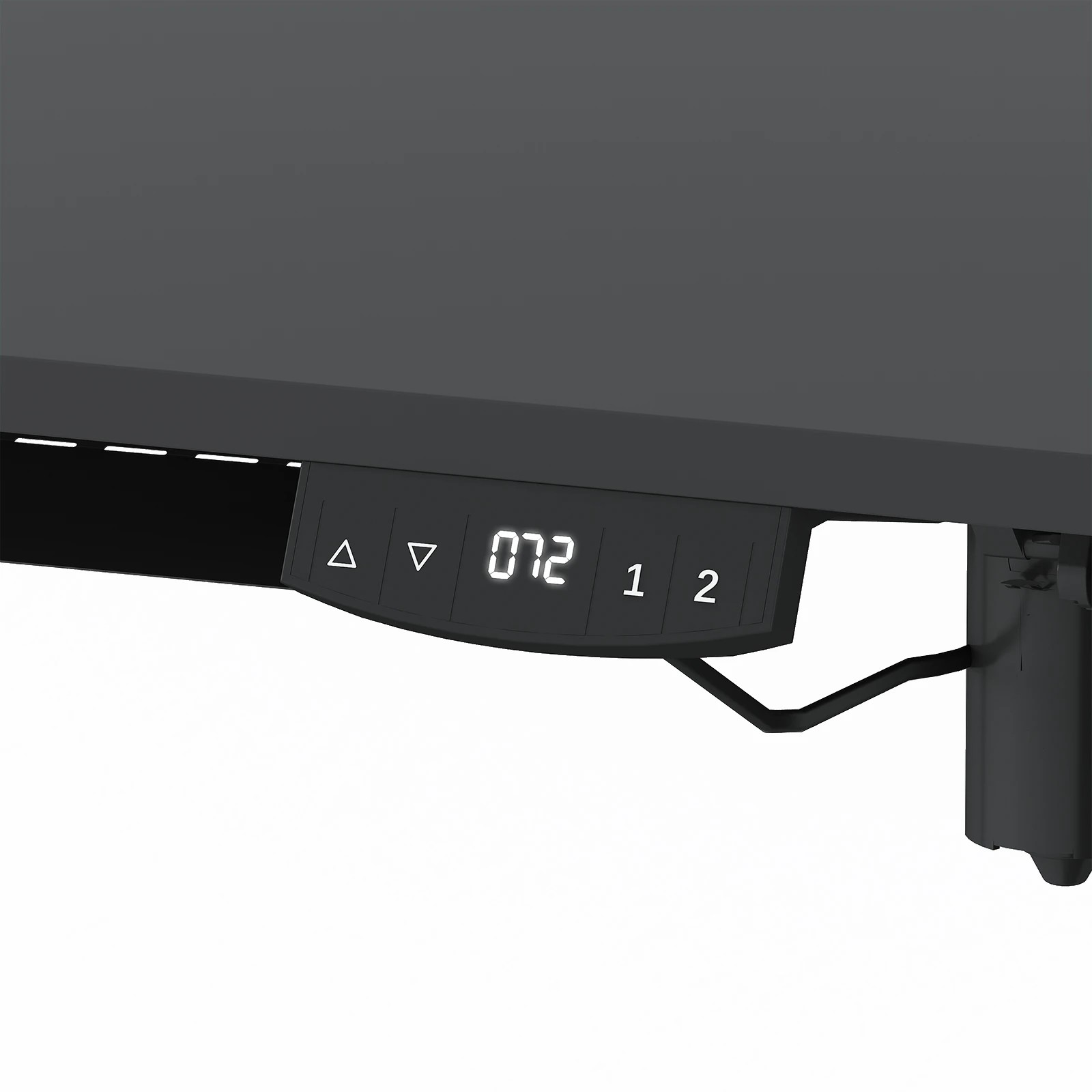 1 Advwin Electric Standing Desk Height Adjustable - Black, 1 of 6