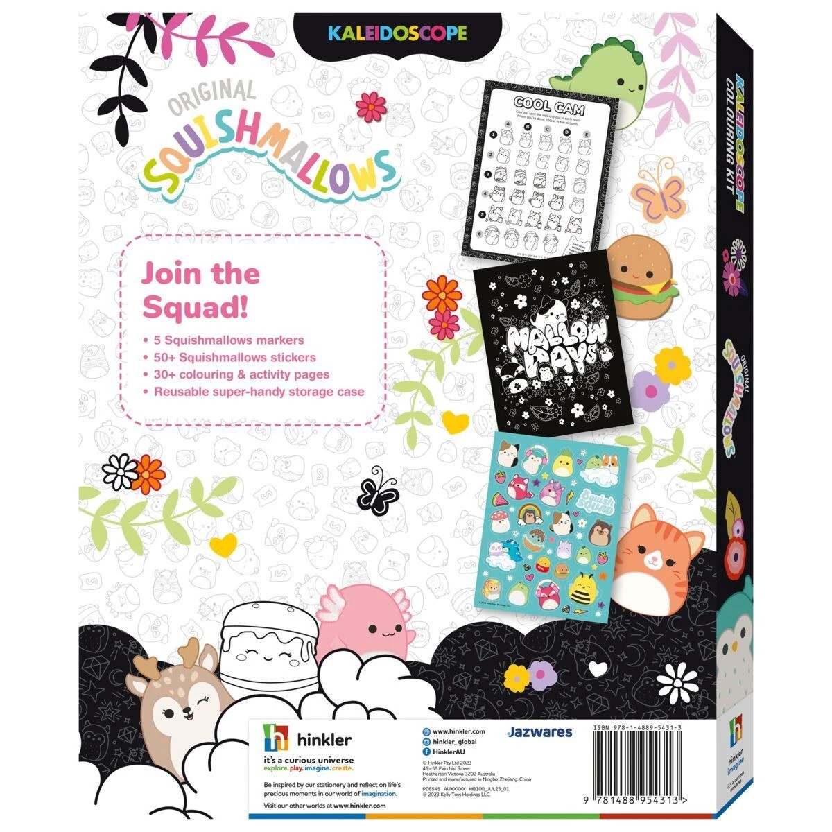 5 Kaleidoscope Original Squishmallows Colouring Kit - Book, 5 of 5