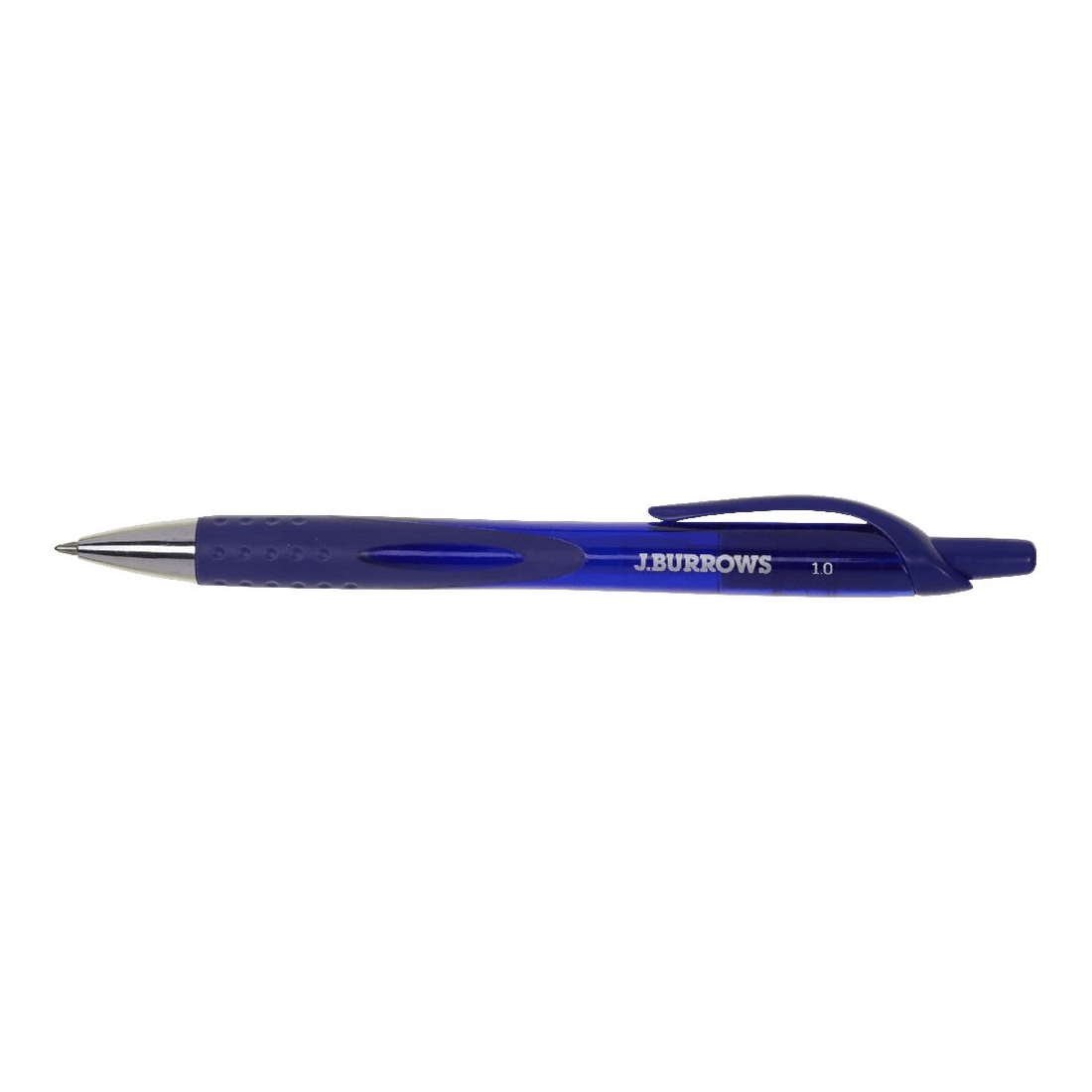 2 J.Burrows Retractable Ballpoint Pens Blue 12 Pack, 2 of 5