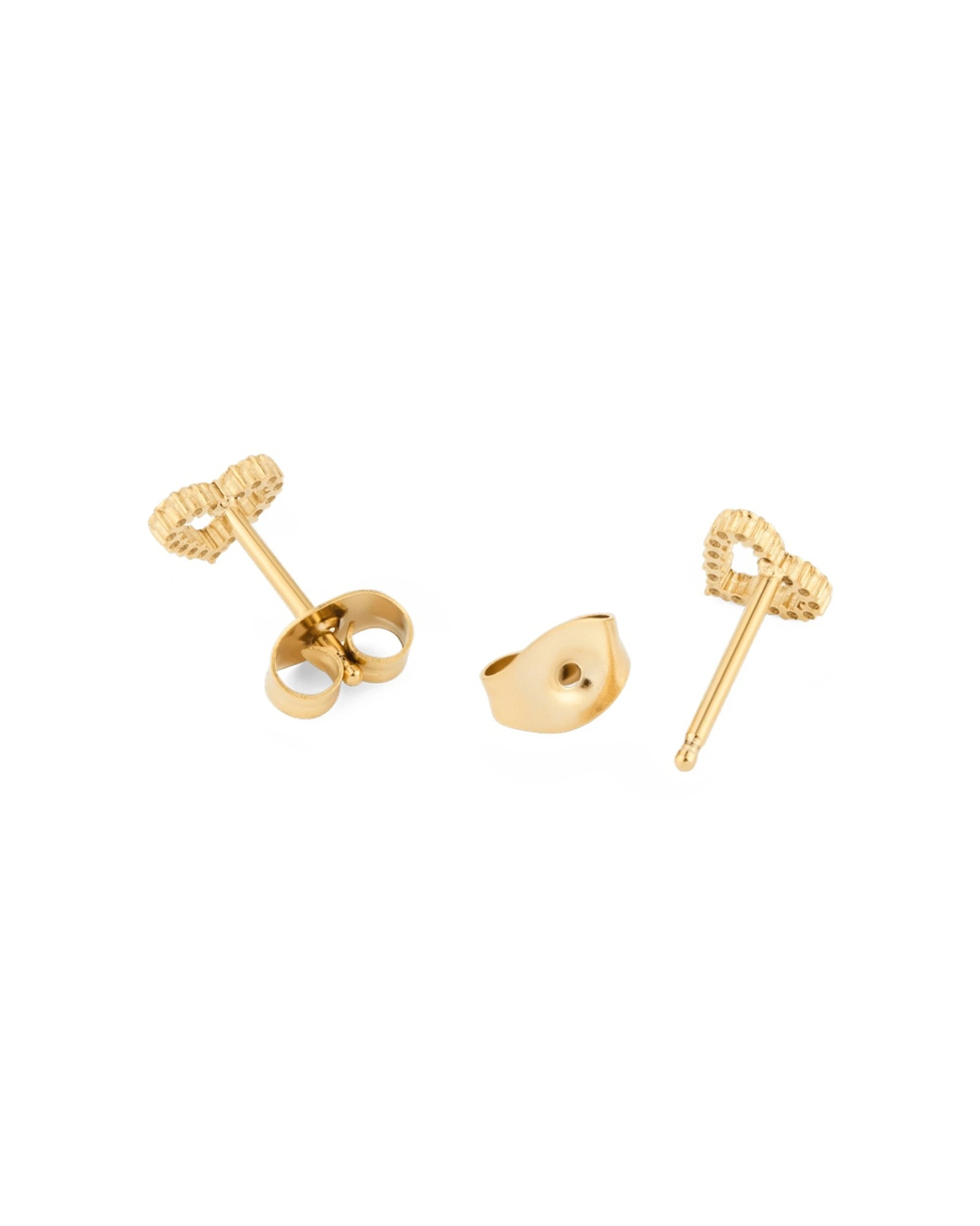 3 Daniel Wellington Mirelle Heart Earring Gold One Size Jewellery - Gold, 3 of 4