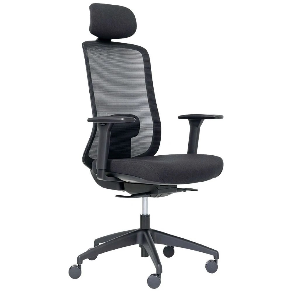 1 Buro Elan Ergonomic Chair with Headrest Black Ergonomic Chairs and Desk Chairs, 1 of 2