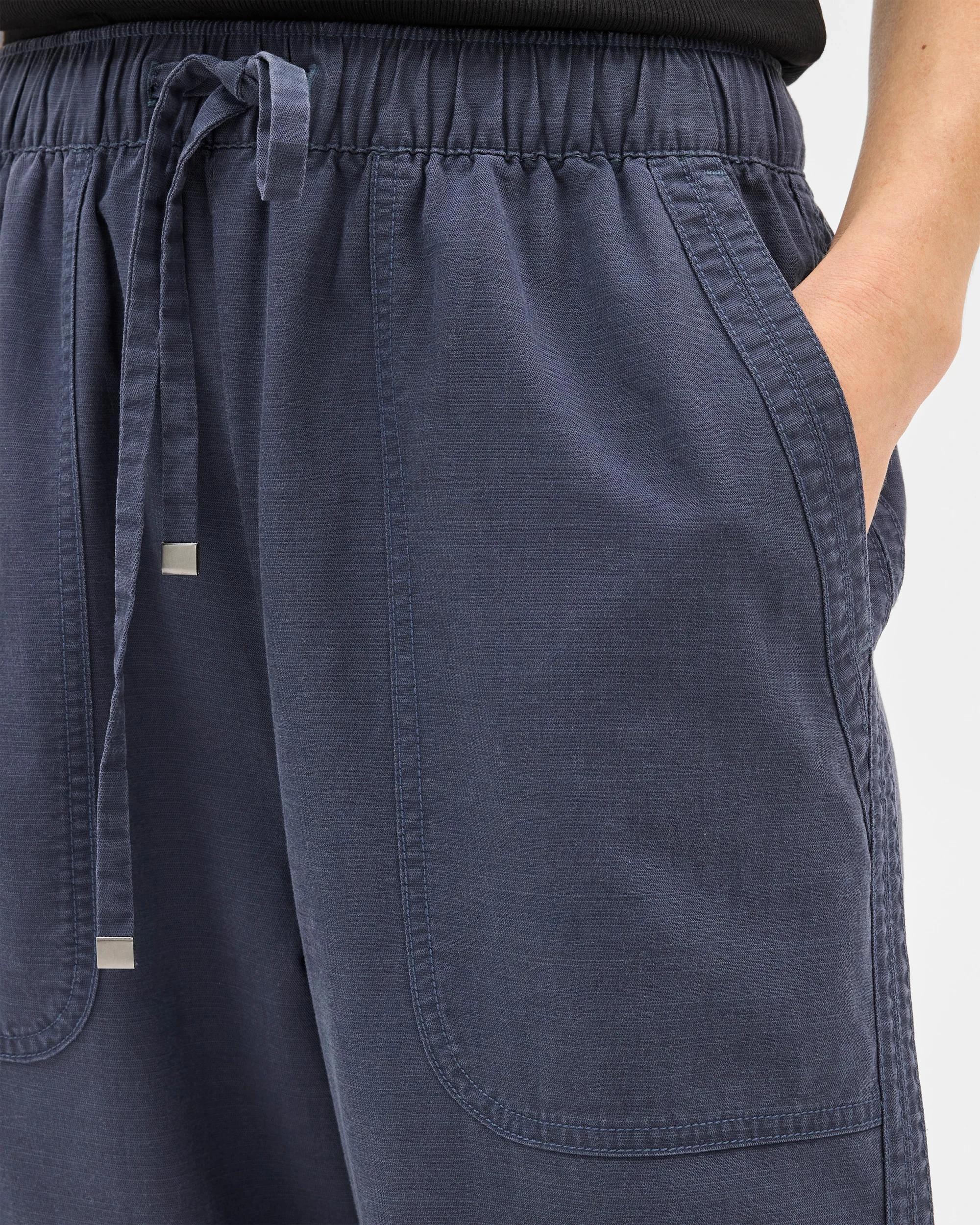 5 Target Straight Slub Pants GRAPHITE, 5 of 7