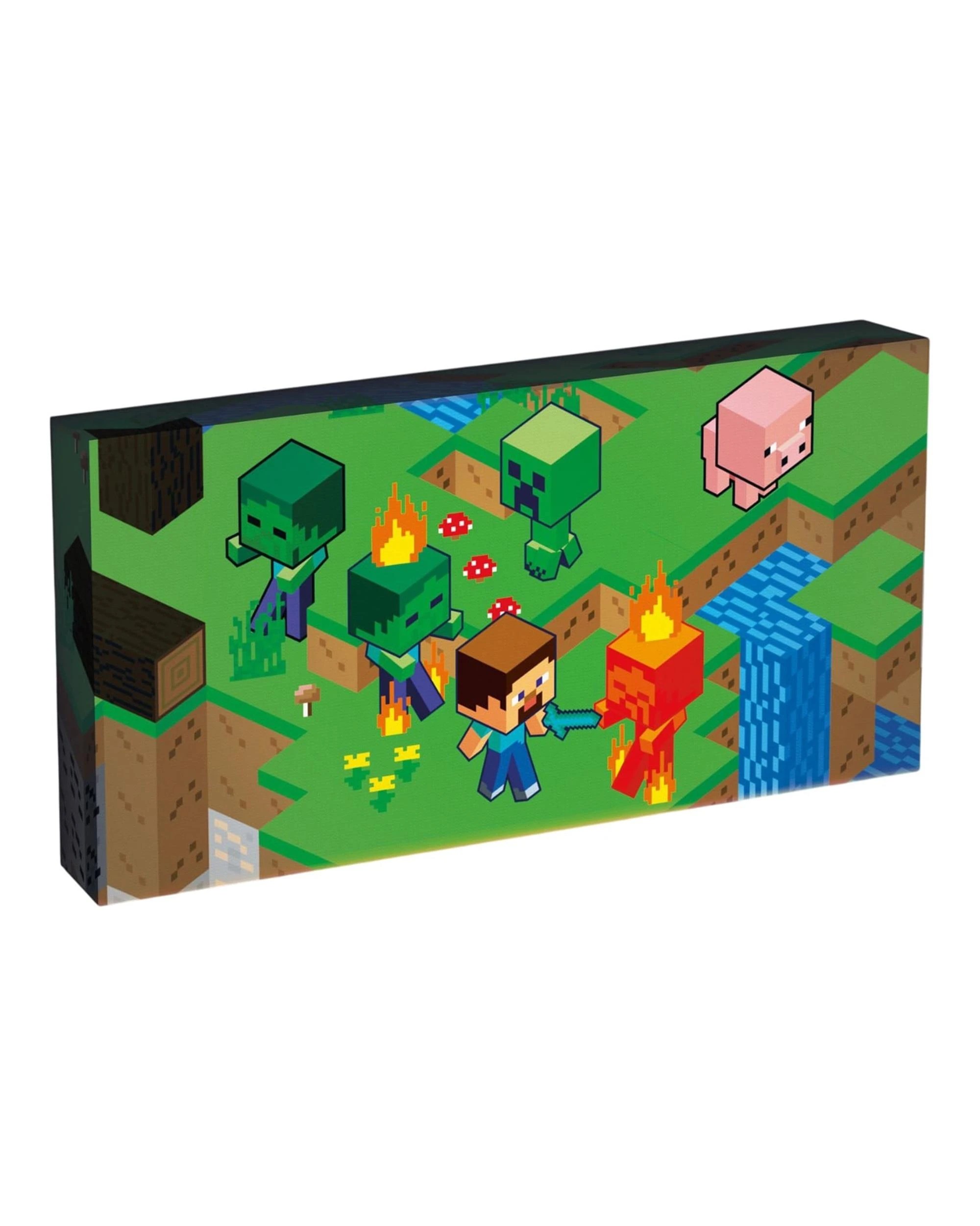 1 Minecraft Blocks Light Up Canvas, 1 of 4