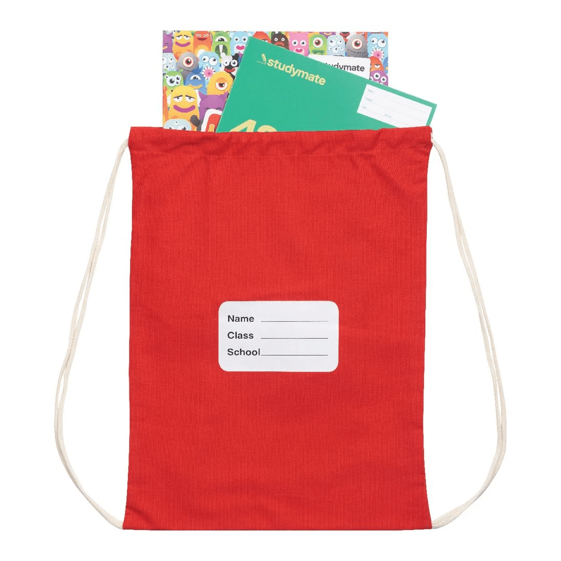 3 Kadink Library Bag Red, 3 of 3