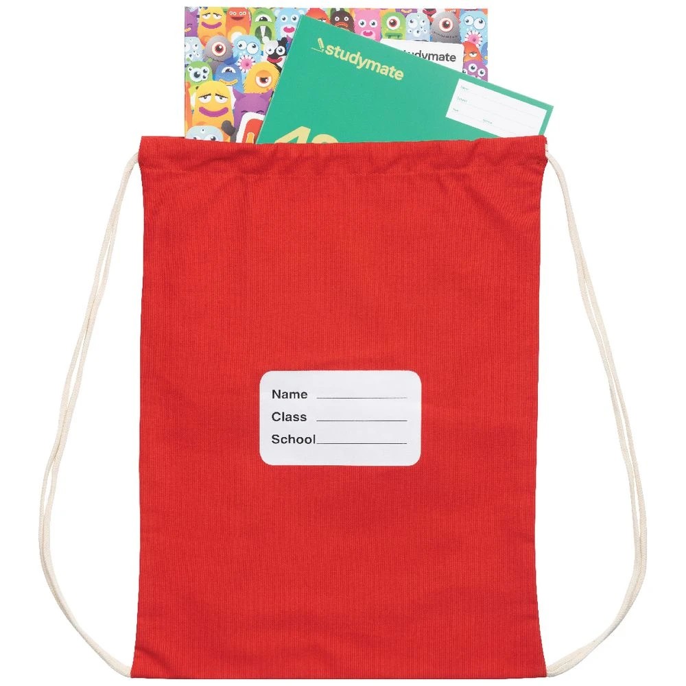 3 Kadink Library Bag Red, 3 of 3