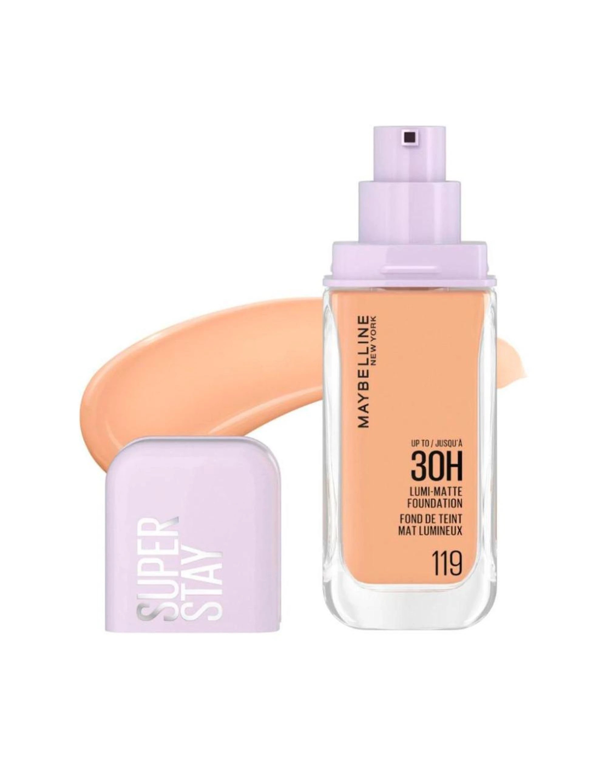 3 3 x Maybelline SuperStay Lumi-Matte Foundation 35mL - 119 - Beige, 3 of 9