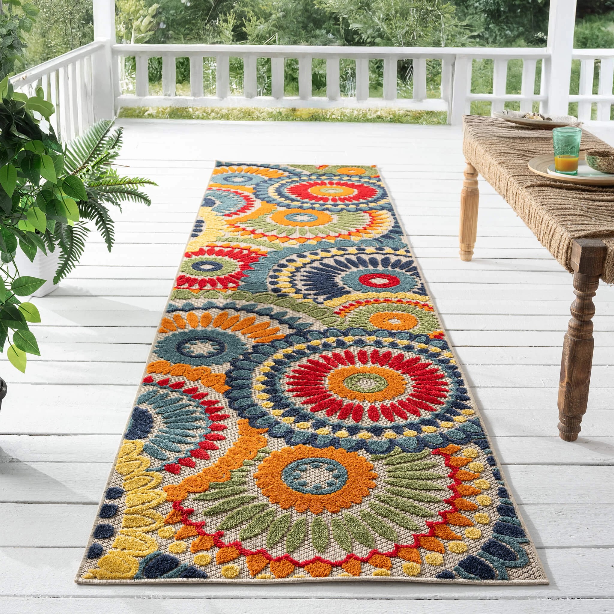 2 La Grace Home Haven Premium Runner - 80x150cm - Circle, 2 of 10