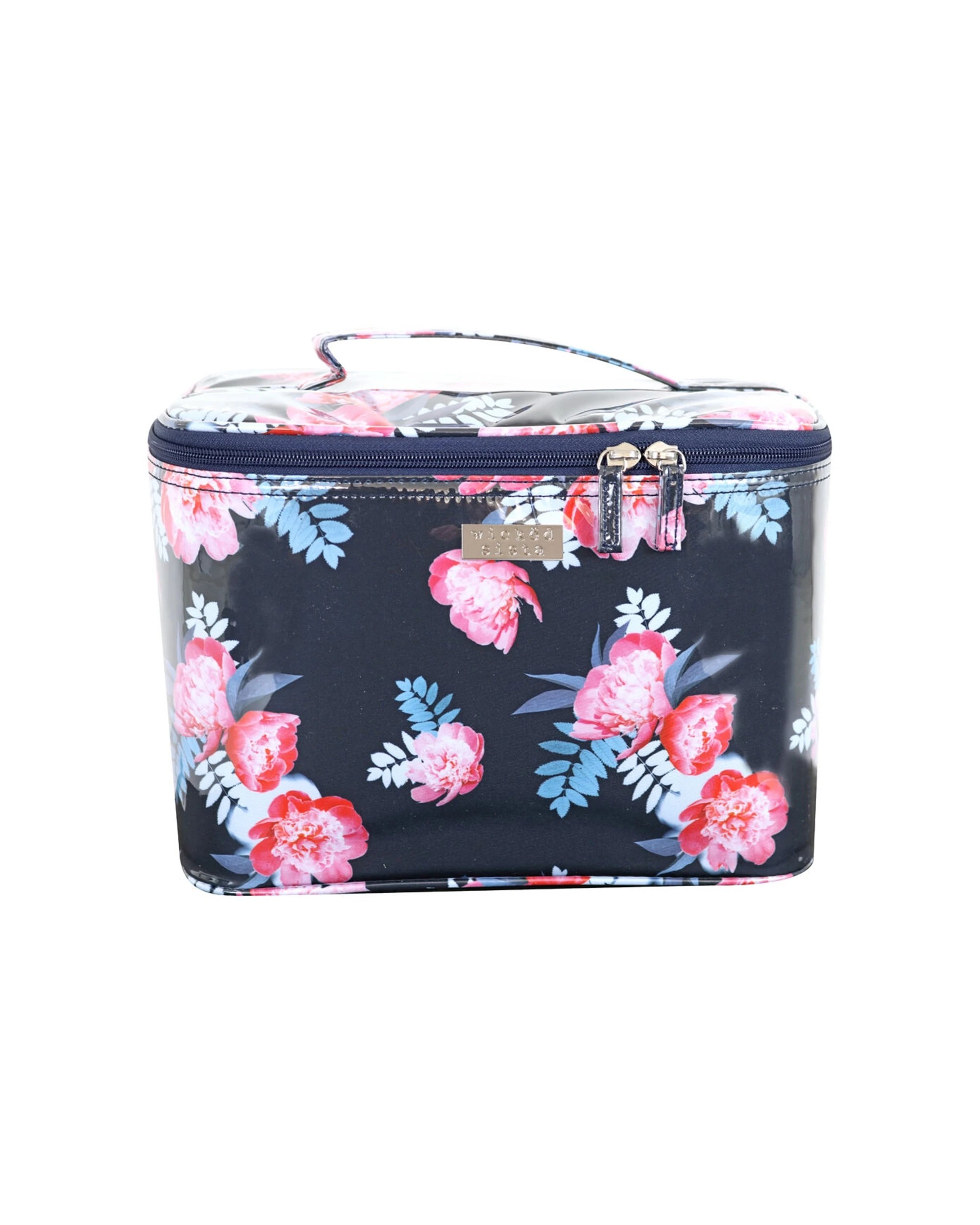 1 Wicked Sista Peony Dreams Beauty Make Up Toiletries Bag Travel Case 28x19.5x20cm - Pattern, 1 of 1