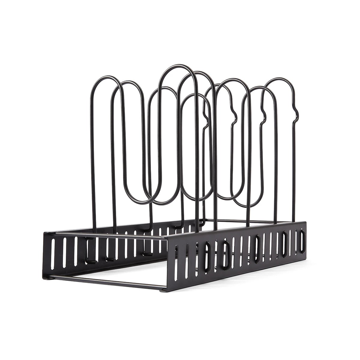 8 Cookware Storage Rack - Black, 8 of 10