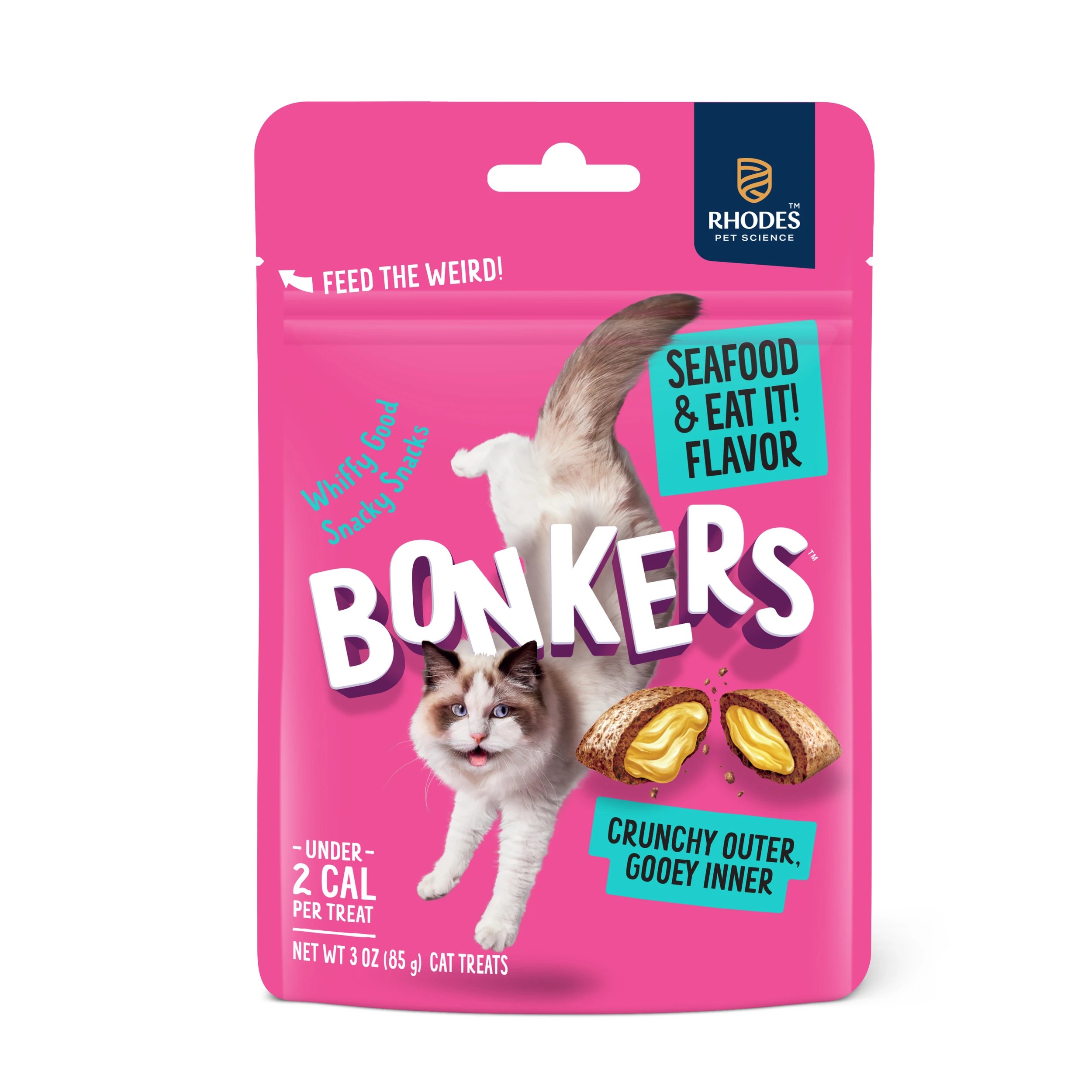 1 BONKERS Cat Treats Seafood, 1 of 10
