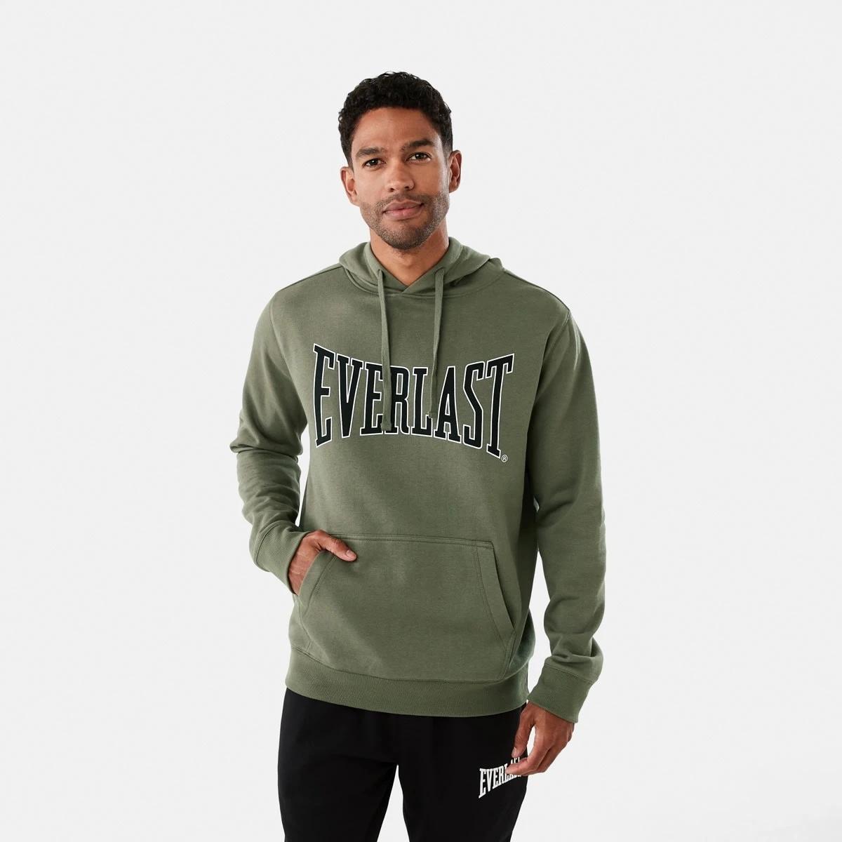 1 Everlast Mens Classic Sport Hoodie EVER CLASSIC KHAKI, 1 of 7