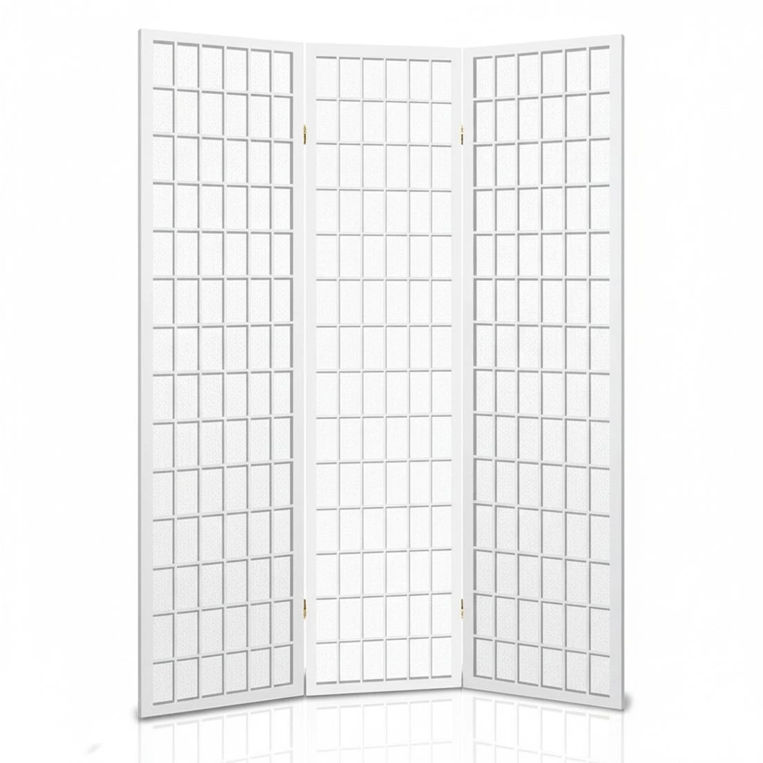 4 Artiss 3 Panel Room Divider Screen 131x179cm - White, 4 of 8