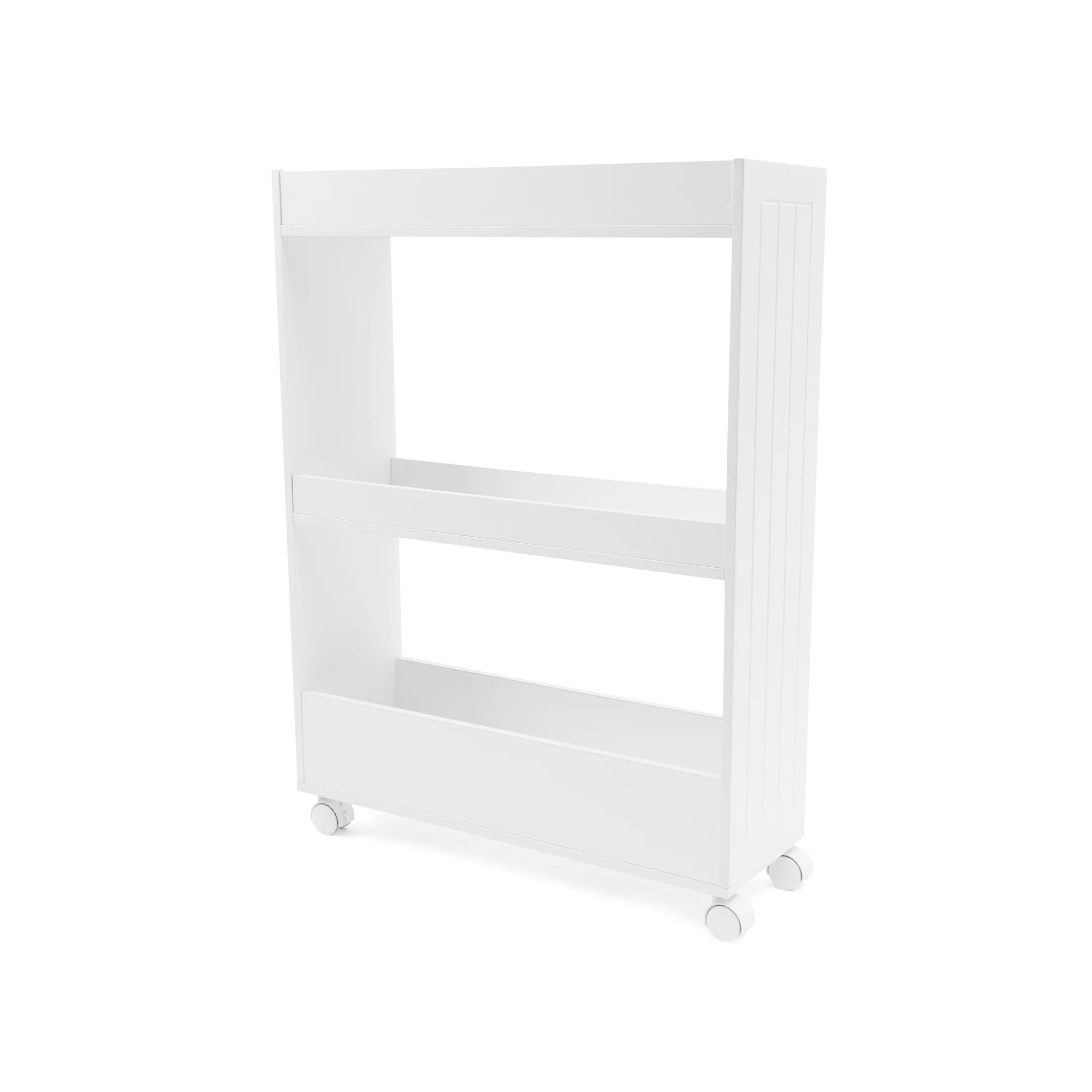 2 Panelled Narrow Trolley - White, 2 of 7