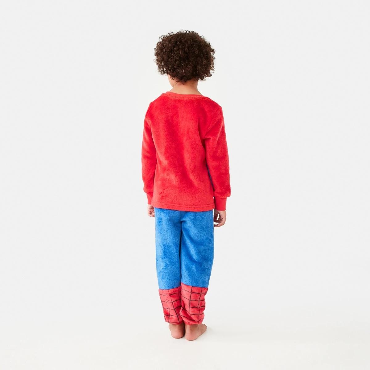 2 Spider-Man License Fluffy Pyjama Set Spiderman, 2 of 9