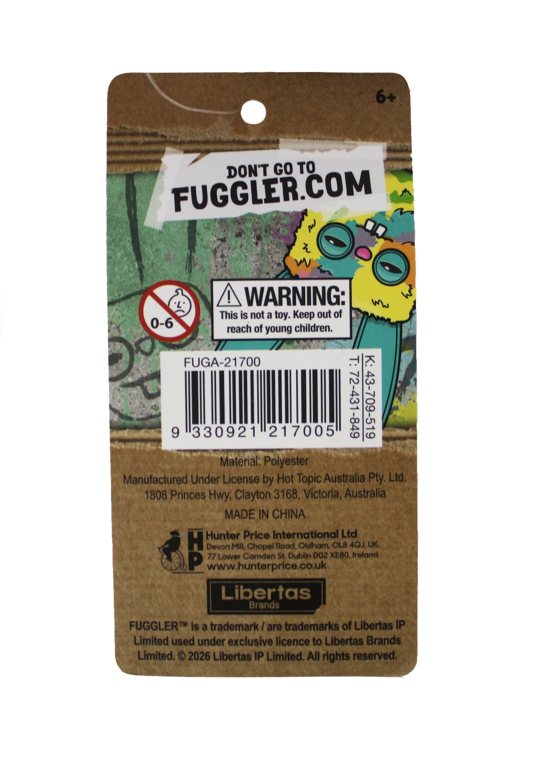 4 Fuggler Train Plush Cosmetic Case - Rainbow, 4 of 4