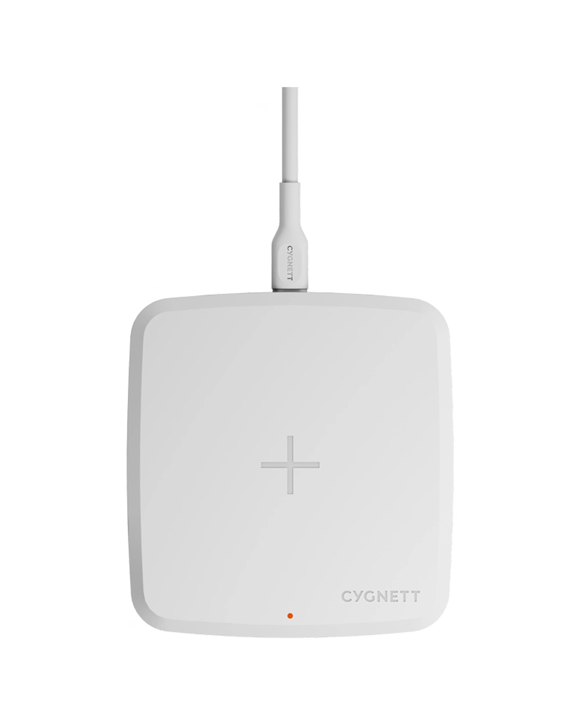 1 Cygnett ChargeBase15W Wireless Phone Fast Charger - White, 1 of 5