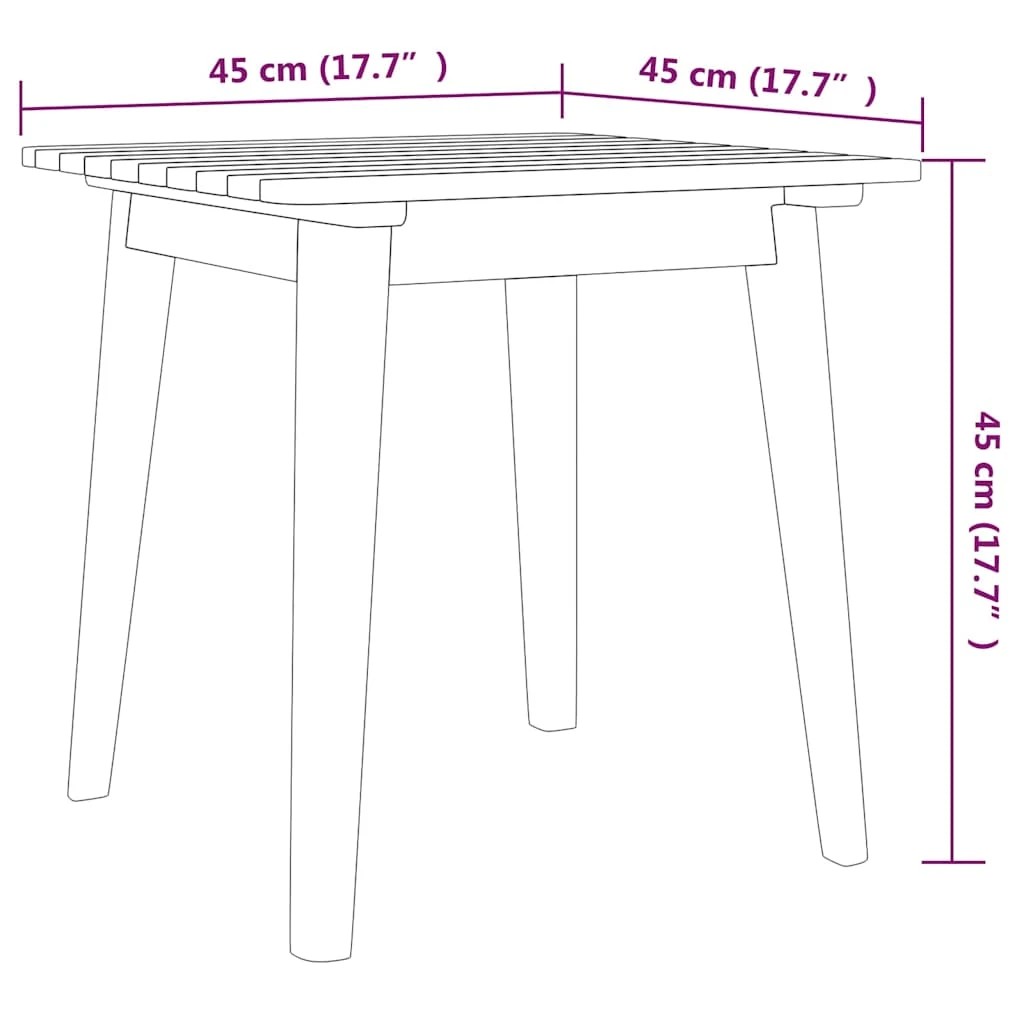 8 vidaXL Garden dining set Collapsible - Brown, 8 of 9