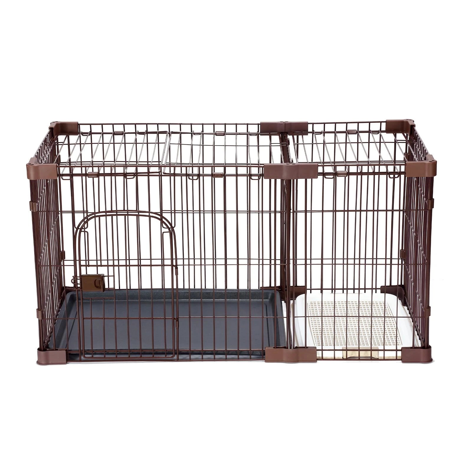 1 Pet Scene Dog Cage Cat Crate Doggy Kennel Puppy Playpen, 1 of 1