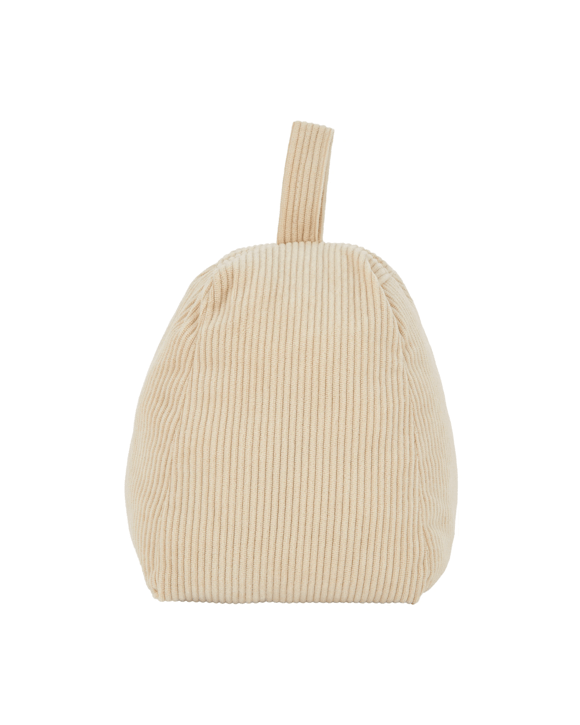 Corduroy Doorstop - Natural