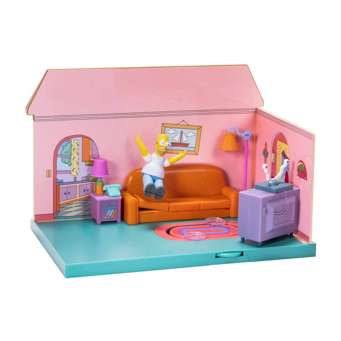 4 The Simpsons Living Room Dioroma Playset, 4 of 7