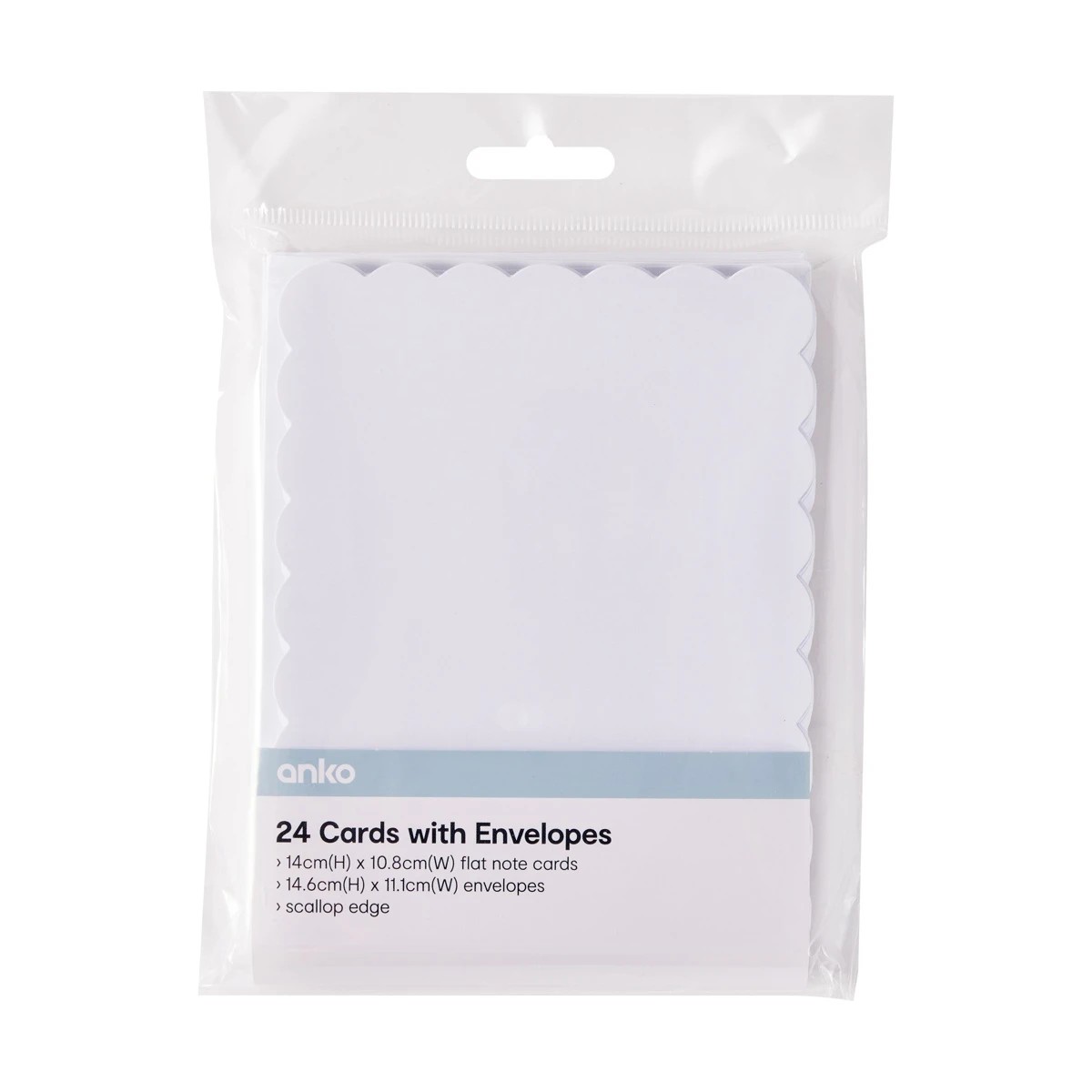 1 24 Pack Cards with Envelopes - White, 1 of 3