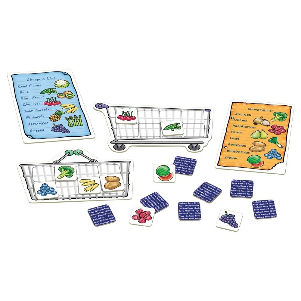 2 Orchard Toys Shopping List Booster Pack Fruit and Veg, 2 of 2