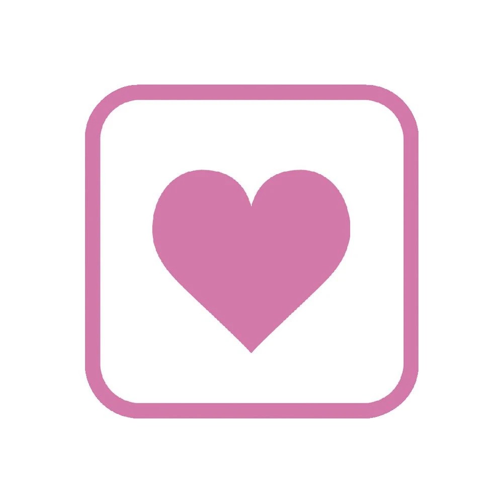 2 PILOT Frixion Stamps Heart Pink, 2 of 2