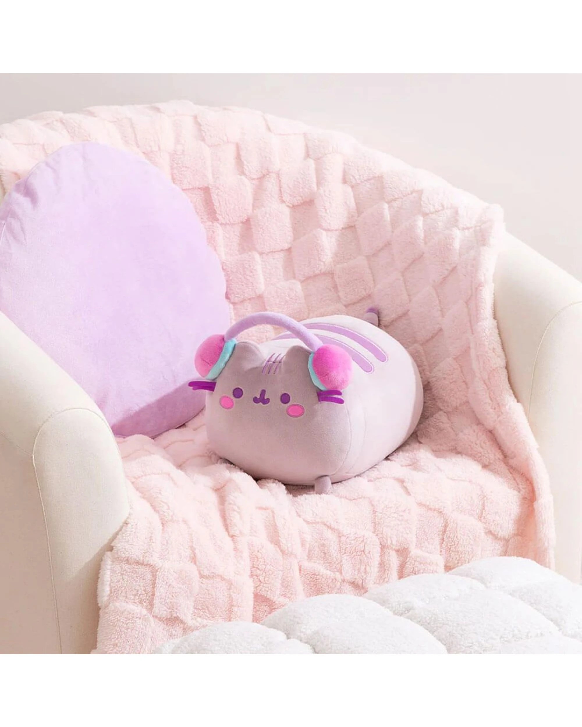 6 Pusheen Gamer Girl Log Squisheen 20cm Plush, 6 of 8
