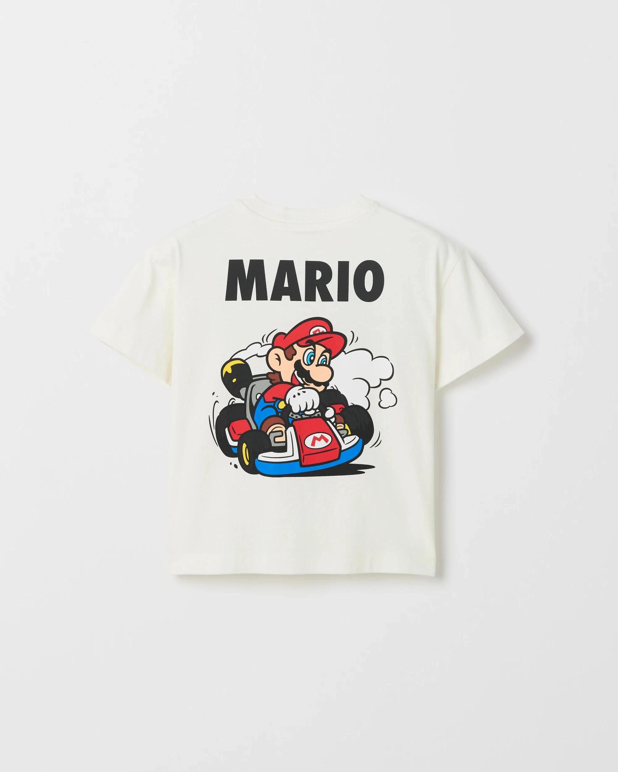 6 Super Mario Australian Cotton T-Shirt CLOUD DANCER, 6 of 7
