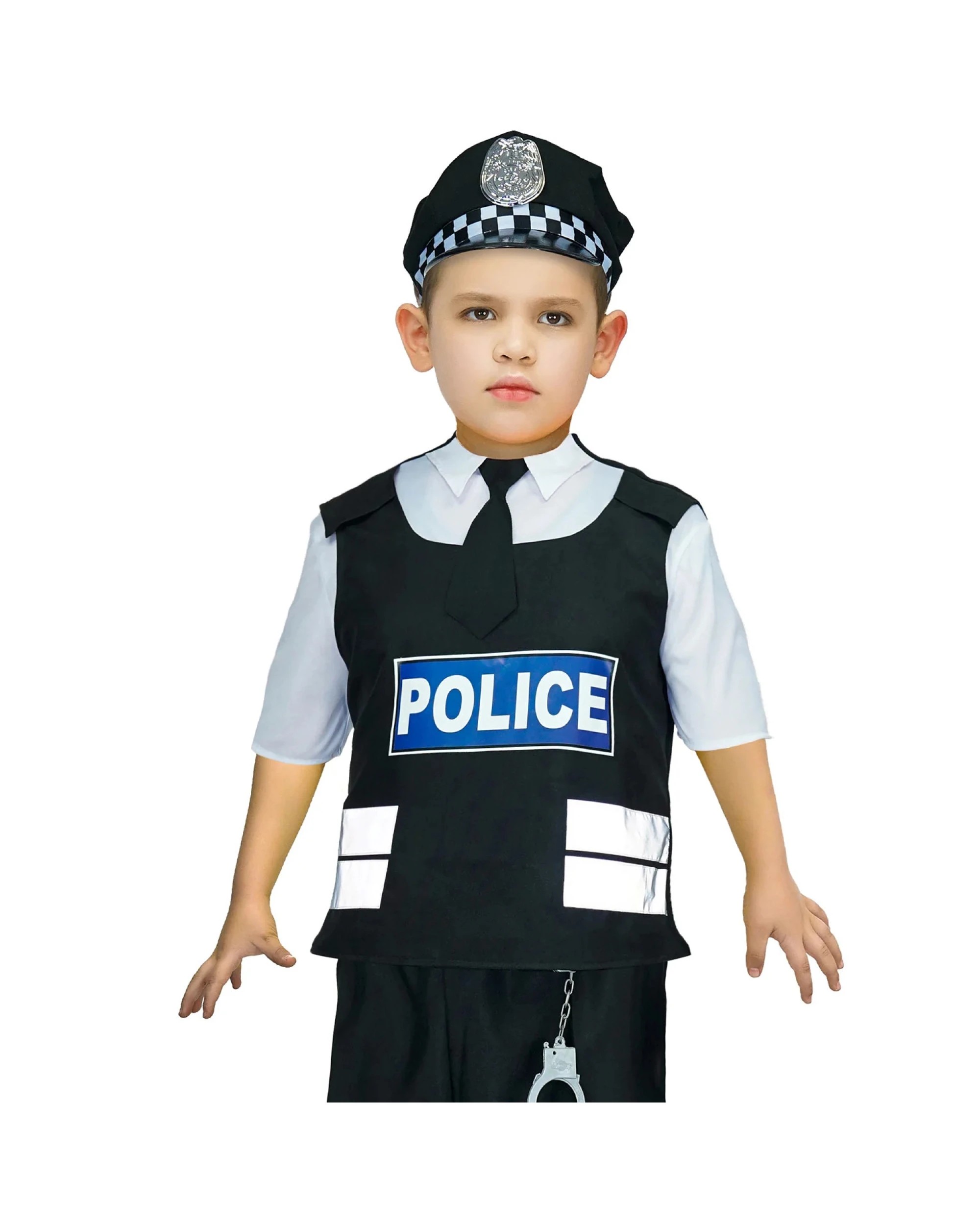 3 BR Costumes Boys Police Costume for Book Week and Halloween, 3 of 3