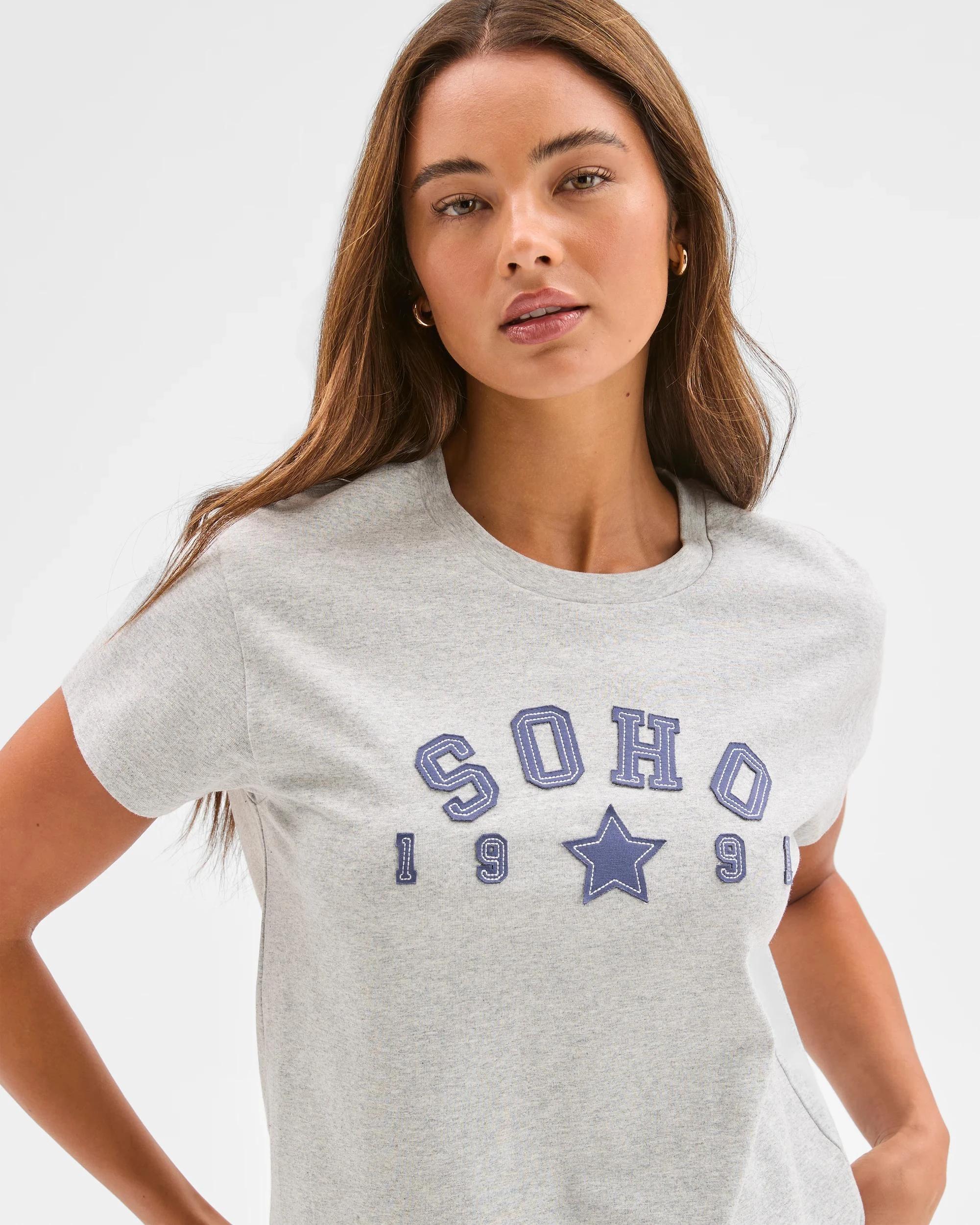 3 Lily Loves Australian Cotton Slim Fit Basic T-Shirt SOHO, 3 of 7