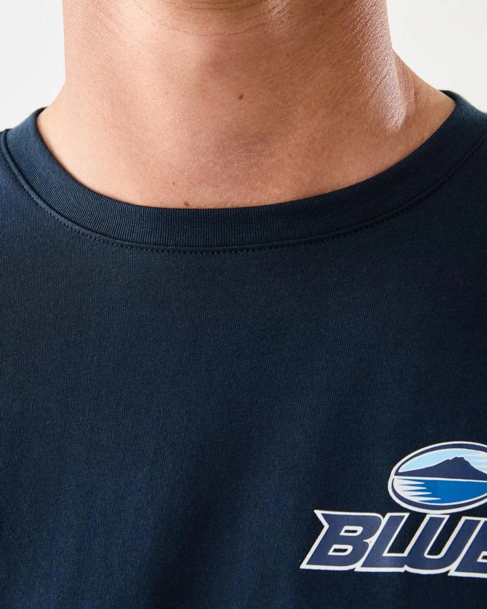 6 Official Super Rugby Adult Jersey T-shirt Blues, 6 of 8