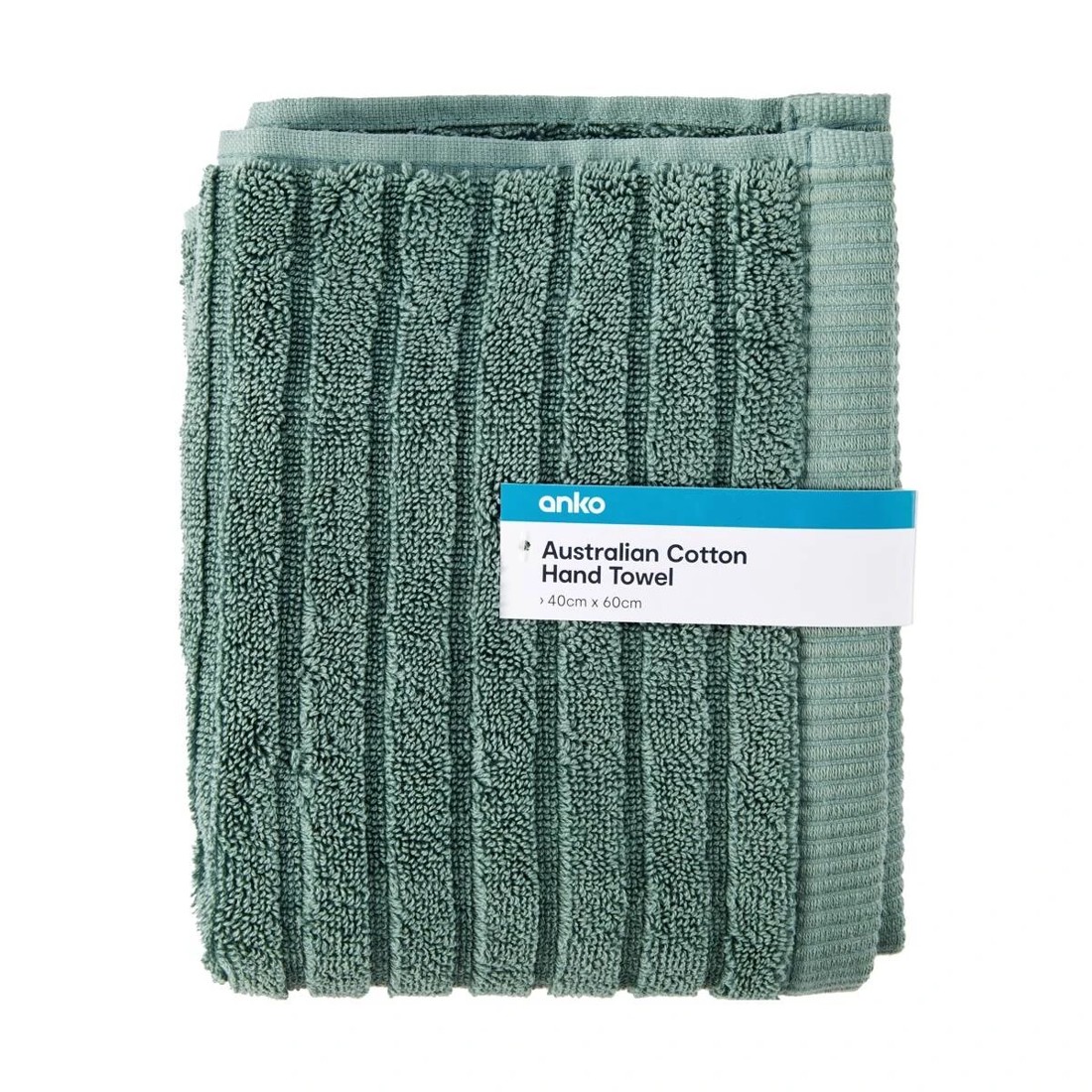 5 Australian Cotton Hand Towel - Teal, 5 of 5