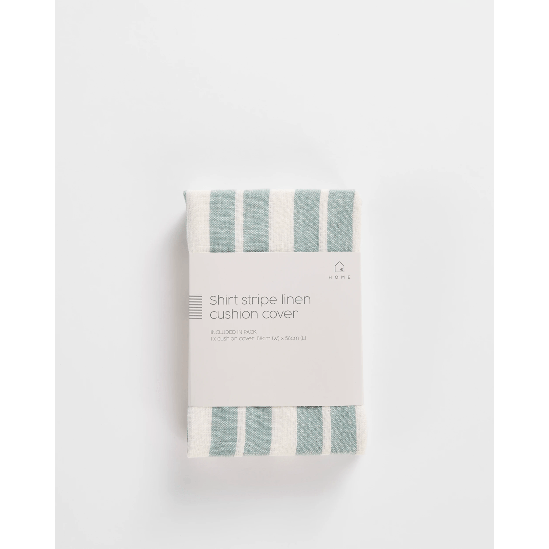 1 Target Shirt Stripe Linen Cushion Cover
 - Green, 1 of 3