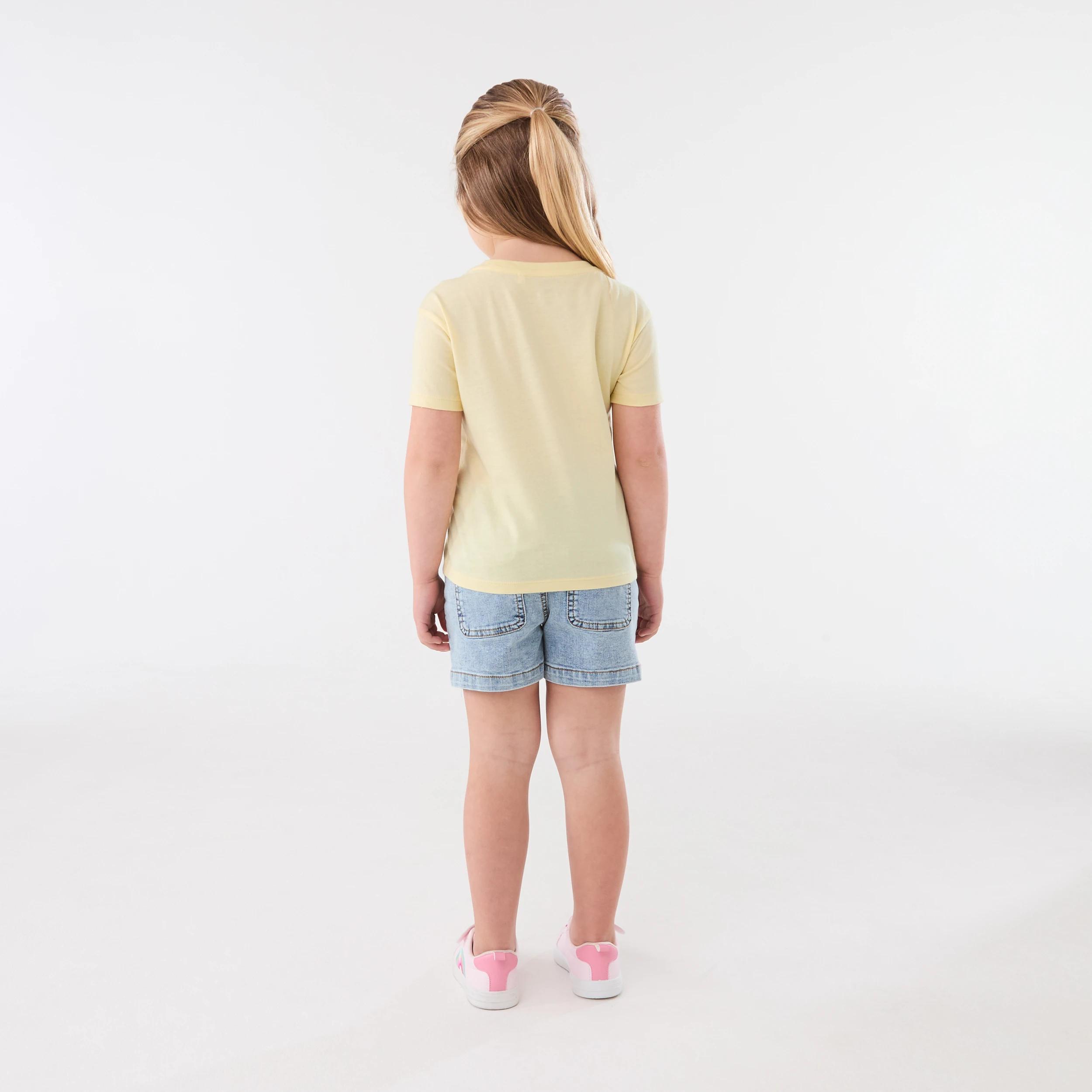 6 Printed T-shirt Ylw Floral, 6 of 6